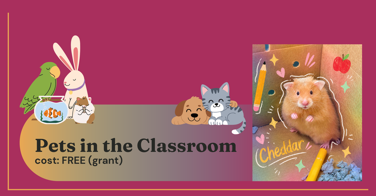 Mascots and Class Pets (FREE Class Pets for Teachers!)