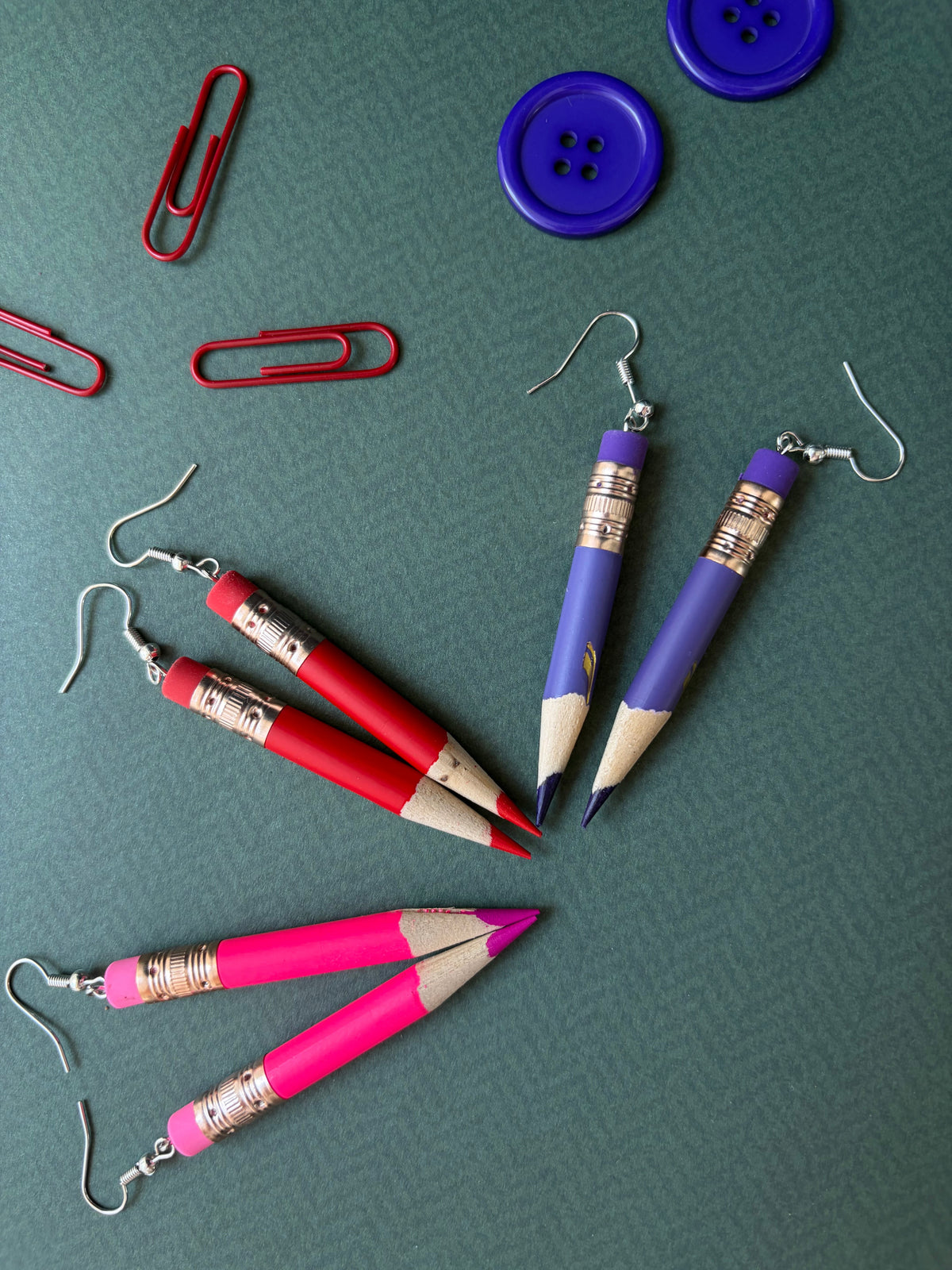 A: Signature Pencil Earrings