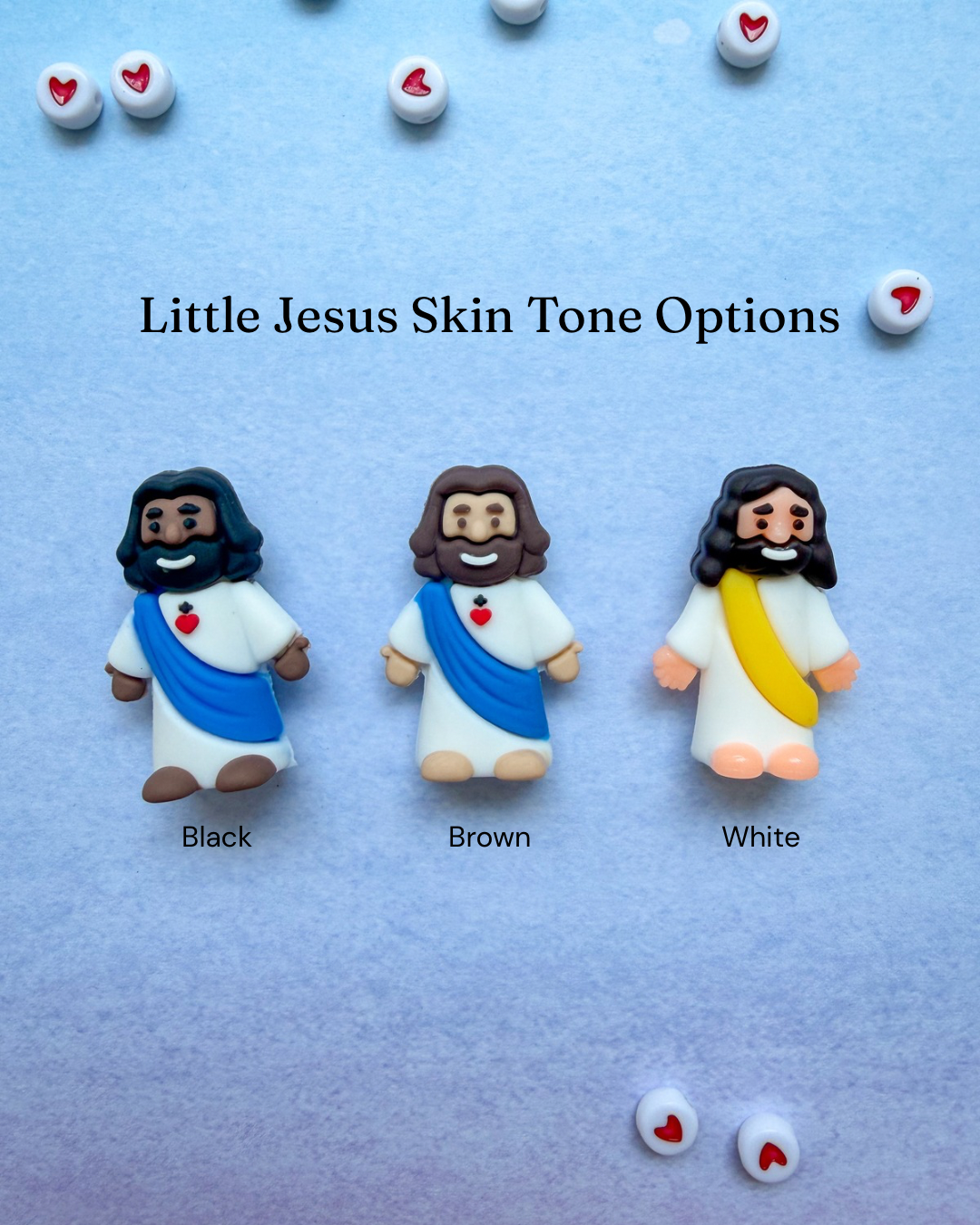 Little Jesus Charm Necklace - He’s The Reason